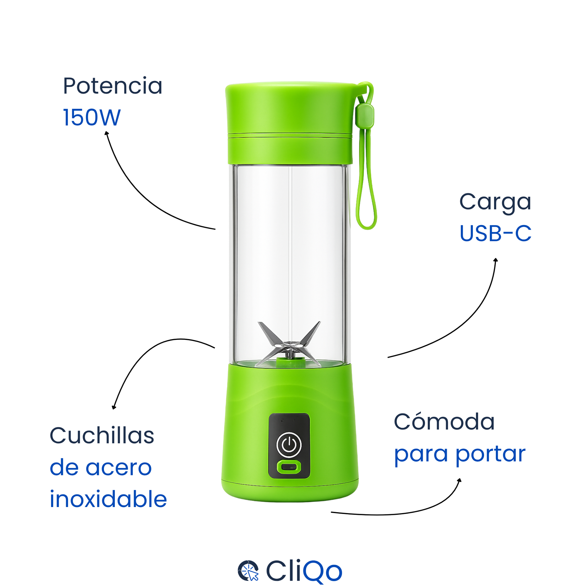 QShake - Mini Licuadora CliQo